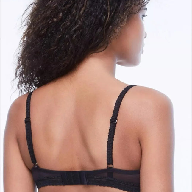 Passionata 70A dydžio juodos spalvos push-up maudymosi kostiumėlio liemenėlė 5462-11
