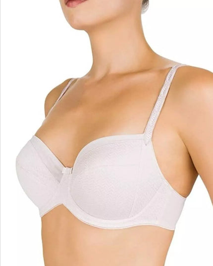 Conturelle 65E dydžio pudros spalvos klasikinė liemenėlė 0805819 Felina