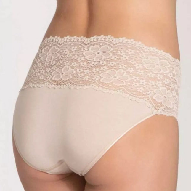 Nina Von C  38(M) 40(L) 42(XL) 44(XXL) dydžio latte spalvos neriniuotos kelnaitės 49160444