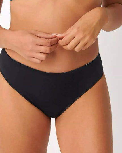sloggi L(40) M(38) XL(42) dydžio dviejų dalių mėlynas margas maudymosi kostiumėlis shore Flower Horn P Tanga