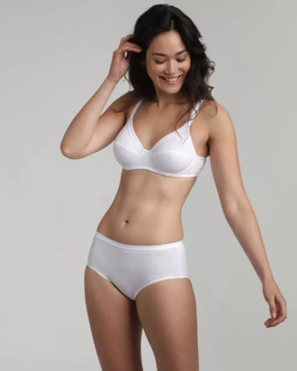 Playtex 80C 90C 85C 85B 75C 80B 90B 75B dydžio baltos spalvos medvilninė liemenė P0BXS WHITE