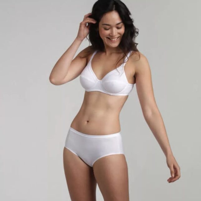 Playtex 80C 90C 85C 85B 75C 80B 90B 75B dydžio baltos spalvos medvilninė liemenė P0BXS WHITE