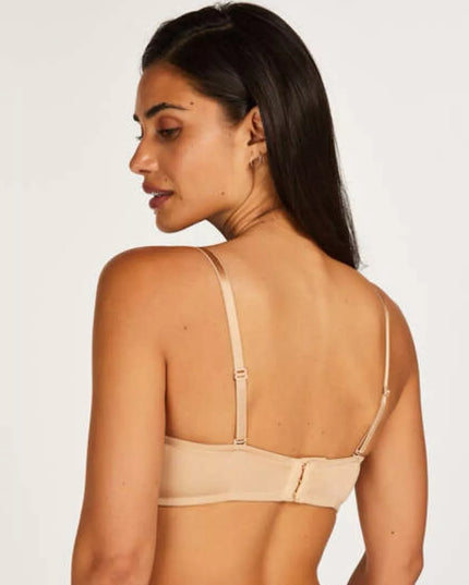 Hunkemoller 80A 80B dydžio kūno spalvos liemenėlė 107813 Tan