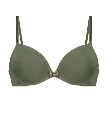 Hunkemoller 80E dydžio žalios spalvos liemenėlė 171215 Four Leaf Clower