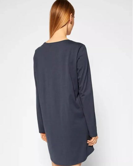 Triumph 44(XXL) dydžio melsvos spalvos  medvilniniai naktinukai ilgomis rankovėmis Nightdresses NDK 02 LSL