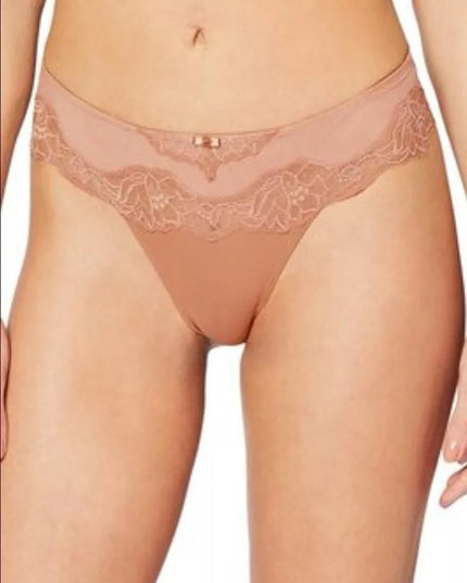 Triumph 46(XXXL) dydžio kakavos spalvos neriniuotos kelnaitės Amourette Charm Hipster String