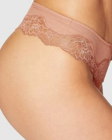 Triumph 46(XXXL) dydžio kakavos spalvos neriniuotos kelnaitės Amourette Charm Hipster String