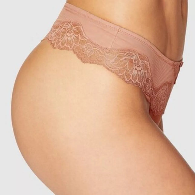 Triumph 46(XXXL) dydžio kakavos spalvos neriniuotos kelnaitės Amourette Charm Hipster String
