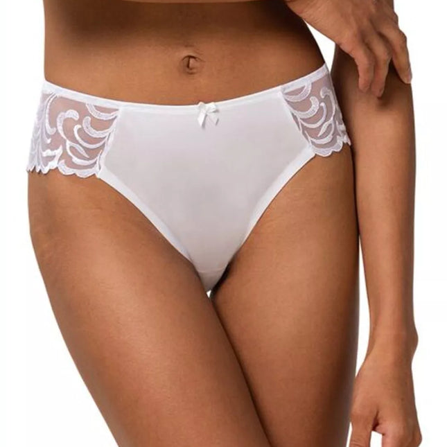 Triumph 40(L) dydžio pieno spalvos kelnaitės Modern Finesse Tai