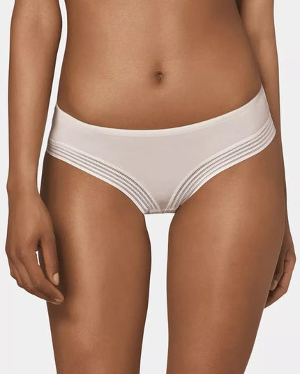 Sloggi XS(34) XL(42) kreminės spalvos kelnaitės Wow Embrace Hipster