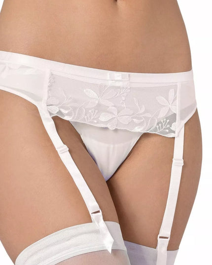 Triumph S(36) dydžio vanilės spalvos  kojinių diržas Sexy Angel Spotlight S