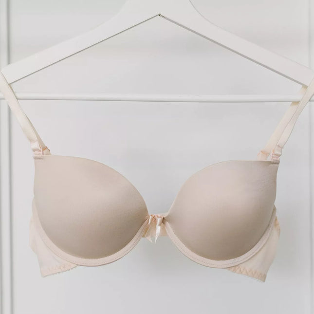 ShaSha kūno spalvos push-up liemenėlė TULIP