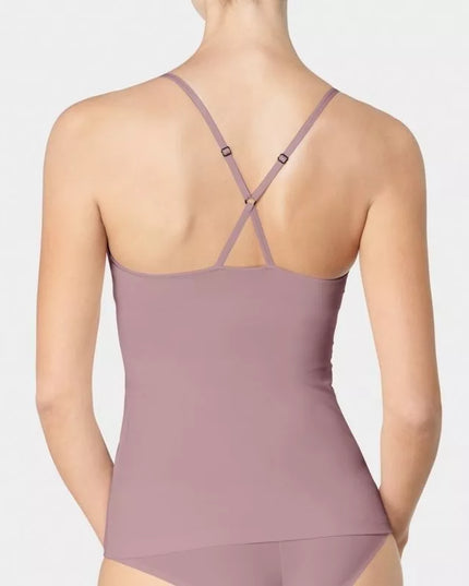 Sloggi 75C dydžio kakavos spalvos apatiniai marškinėliai su liemenėle S Serenity Bra-Shirt