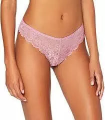 Triumph 38 didžio ružavos  spalvos kelnaitės  iš nėrinių   Tempting Lace Brazilian String