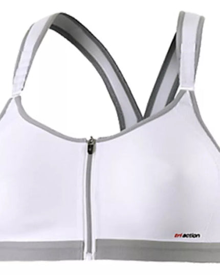 Triumph  balta su užtrauktuku sportinė  liemenėlė Triaction Control Boost F