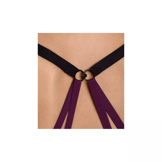 Triumph 75B violetinė sportinė liemenėlė Triaction free motion N