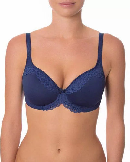 Triumph 75D 75C tamsiai mėlynos spalvos liemenėlė Beauty-Full Darling WP