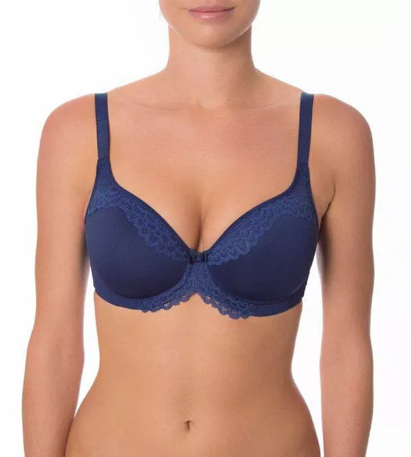 Triumph 75D 75C tamsiai mėlynos spalvos liemenėlė Beauty-Full Darling WP