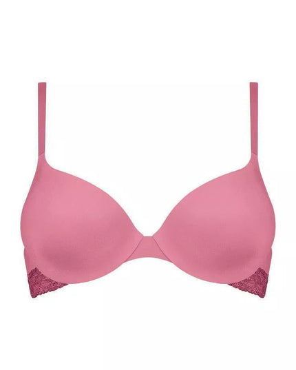 Sloggi 70B rausvos spalvos liemenėlė Wow lace WHP