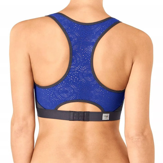Triumph 75D dydžio mėlynos  ir pilkos spalvų sportinė  liemenėlė  women move FLY W