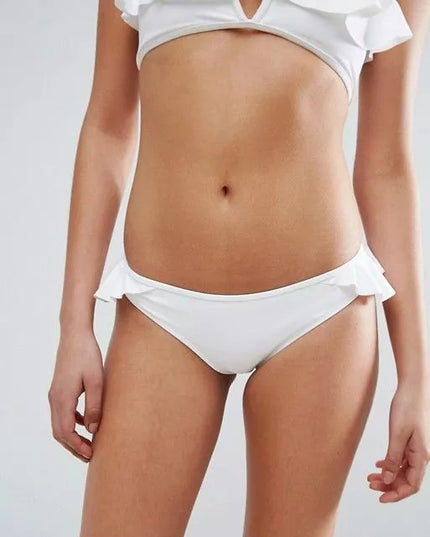 ASOS neoprene frill M dydžio maudymuko kelnaitės
