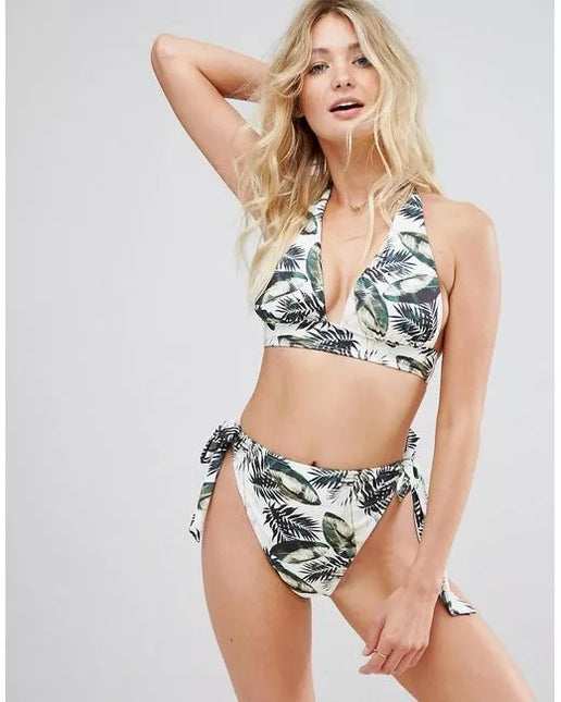 ASOS  layered palm gelėtos 42(XL) dydžio maudymuko kelnaitės