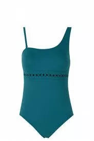 Sloggi S(36) L(40) XS(34) M(38) dydžio vientisas elektrinės spalvos maudymosi kostiumėlis swim Tamarama OP