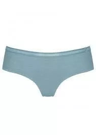 Sloggi 44(XXL) dydžio melsvos spalvos kelnaitės S Serenity Low Rise Cheeky