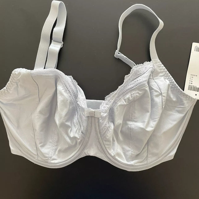 Chantelle 75G dydžio žydros spalvos liemenėlė C17B10