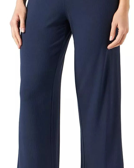 Triumph 38(M) dydžio moteriškos tamsiai mėlynos spalvos pižaminės kelnės Climate Control Cropped Trousers