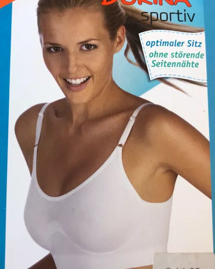 Dorina  sportinė balta liemenėlė Sportiv
