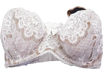Hunkemoller baltos spalvos neriniuota liemenėlė The Flirt