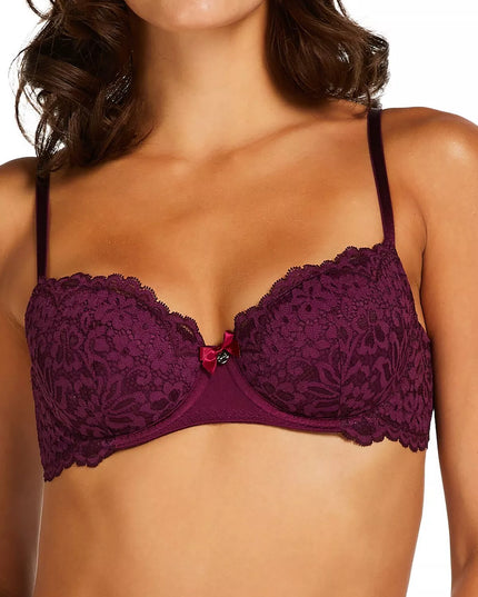 Hunkemoller Rose paminkštinta violetinės spalvos liemenėlė