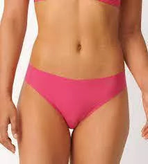 Sloggi M(38) dydžio rožiniai besiūliai  stringai Zero Feel String
