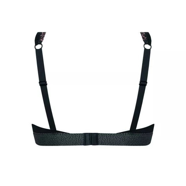 Sloggi 70D dydžio juoda sportinė liemenėlė  women mOwe FLOW Light WHP