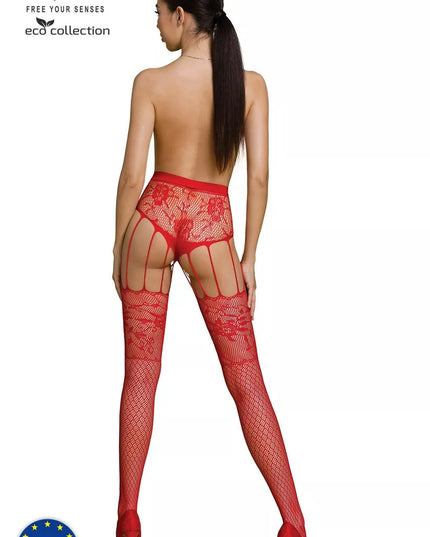 Passion ECO seksualios raudonos pėdkelnės  ECO S004