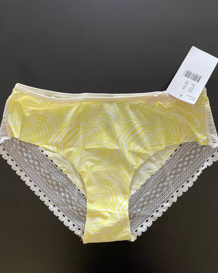 Passionata 36(S) 44(XXXL) dydžio geltonos margintos kelnaitės  5464-TS