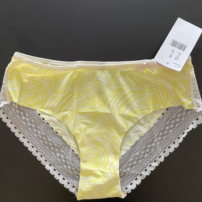 Passionata 36(S) 44(XXXL) dydžio geltonos margintos kelnaitės  5464-TS