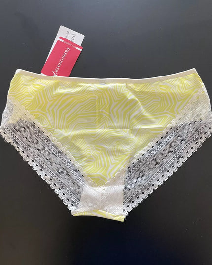 Passionata 36(S) 44(XXXL) dydžio geltonos margintos kelnaitės  5464-TS