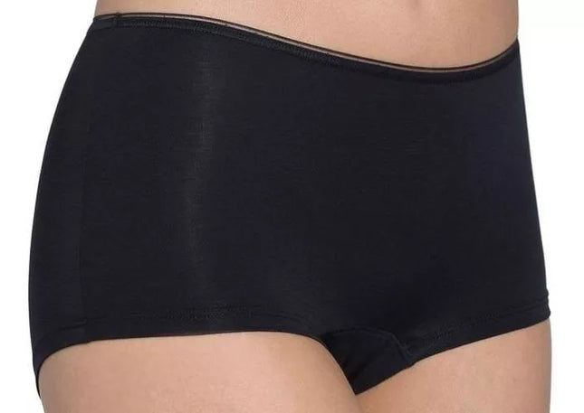 Sloggi 40(L) dydžio juodos spalvos šortukai Feel Sensational H Short 02