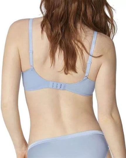 Triumph 70D dydžio melsva liemenėlė Body Make-Up Soft Touch E  EX