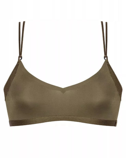 Sloggi 40(L)  dydžio chaki spalvos sportinė  liemenėlė S Silhouette Top