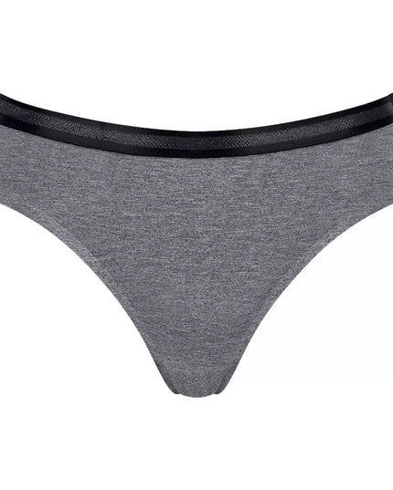 Sloggi 42(XL) dydžio pilkos spalvos kelnaitės S Serenity High Leg Brief