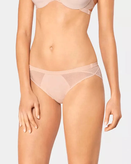 Sloggi 36(S) dydžio šviesiai rožinės spalvos kelnaitės S Symmetry Low Rise Cheeky