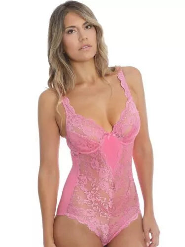 Sassa 80C dydžio rožinės spalvos neriniuotas koreguojantis  triko Sassa 904