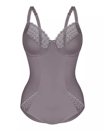Sassa 75D rausvai violetinės spalvos formojantis triko su liemenėle Lovely Secret 989