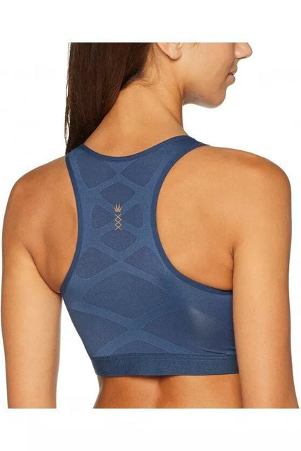Triumph  XS, S, M dydžio mėlyna marga sportinė  liemenėlė Triaction Seamless Motion N