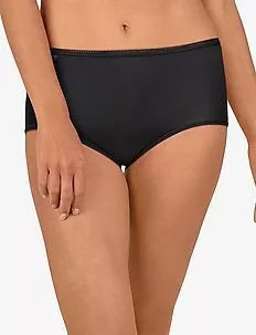 Sloggi 48(XXXXL) dydžio moteriškos juodos spalvos kelnaitės 24/7 Microfibre H Midi