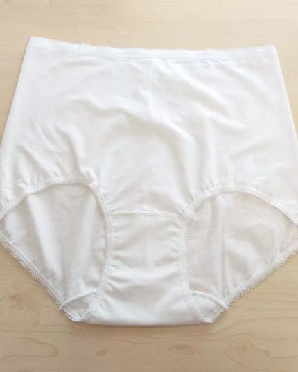 Sloggi baltos medvilninės moteriškos kelnaitės Basic+Gift Box Maxi C3P