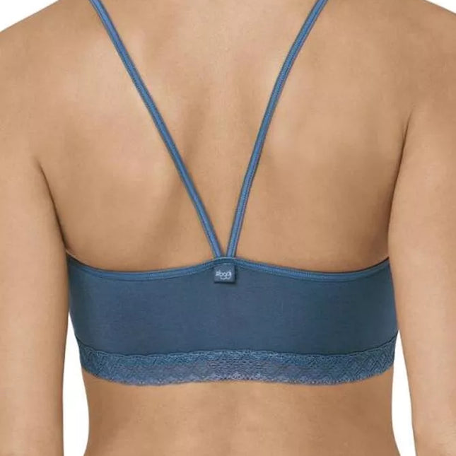 Sloggi L S dydžio melsva liemenėlė EverNew Lace Top